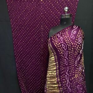 Bandhej saree