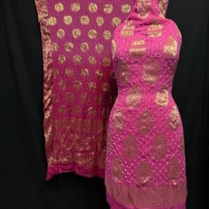 Banarasi Bandhej Suit