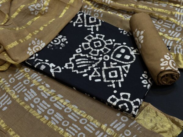 Batik print suit