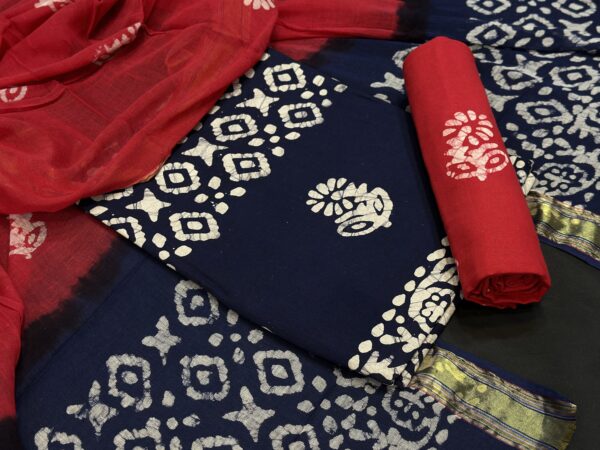 Batik print suit