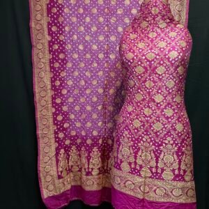 Banarasi Bandhej suit