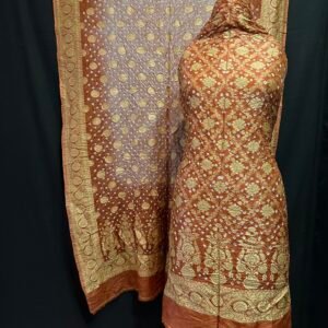 Banarasi Bandhej suit