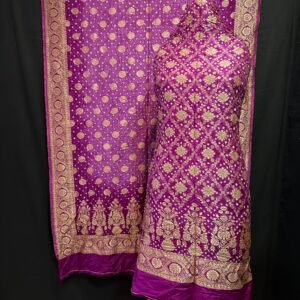 Banarasi Bandhej suit