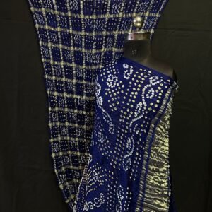 Garchola Bandhej saree