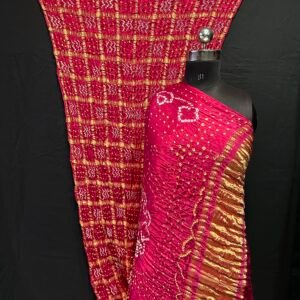 Garchola Bandhej saree