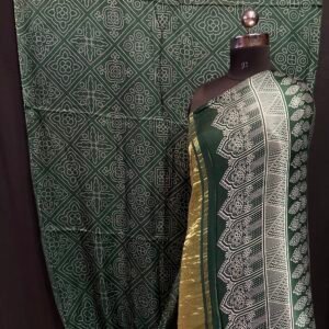 Bharbhat print saree