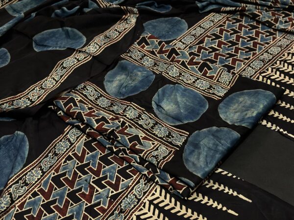 Ajrakh print 2 pis suit