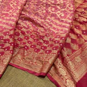 Banarasi Bandhej saree