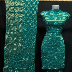 Banarasi Bandhej suit piece