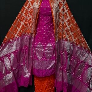 Banarasi Bandhej suit