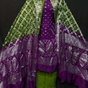 Banarasi Bandhej suit