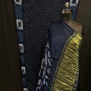 Shibori Bandhej saree