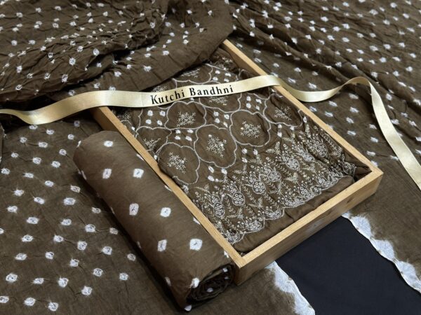 Lucknowi Bandhani suit
