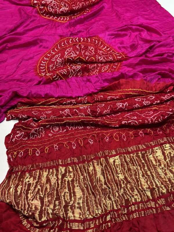 Rai Bandhej kasumbo saree