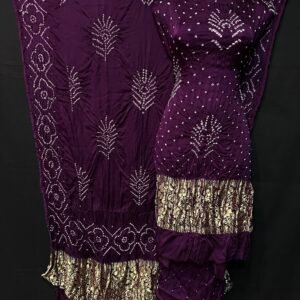 Nakşi bandhej 3 piece suit