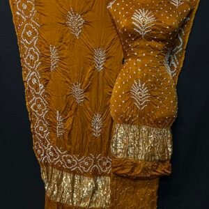 Nakşi bandhej 3 piece suit