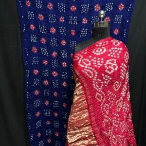 Fancy bandhej saree