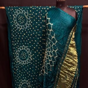 Modal silk Bandhej saree