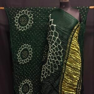 Modal silk Bandhej saree