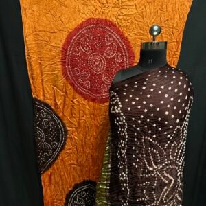 Kasumba bandhej saree