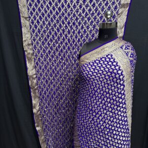 Banarasi Bandhej saree (power loom)