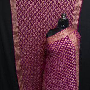 Banarasi Bandhej saree (power loom)