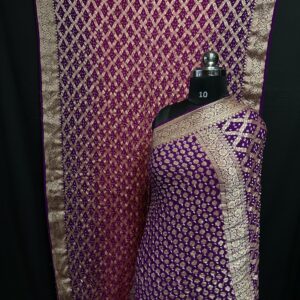 Banarasi Bandhej saree (power loom)