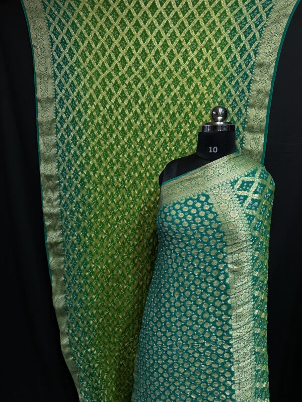 Banarasi Bandhej saree (power loom)