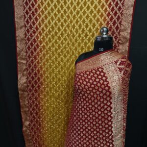 Banarasi Bandhej saree (power loom)