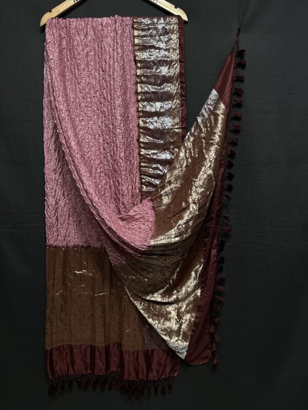 Pure silk kanji warm Duptta