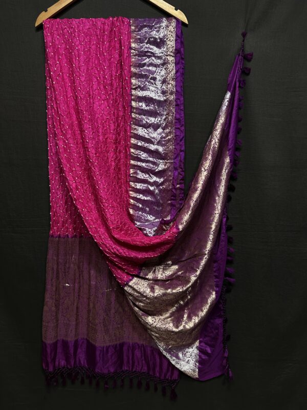 Pure silk kanji warm Duptta