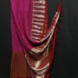 Pure silk kanji warm Duptta