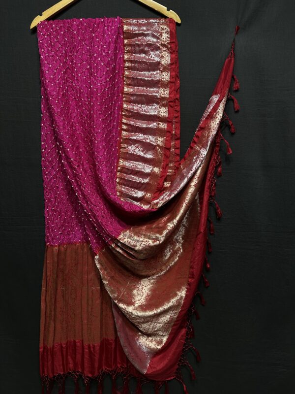 Pure silk kanji warm Duptta