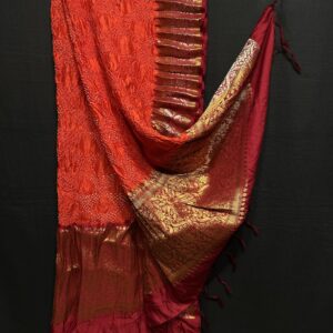 Pure silk kanji warm Duptta