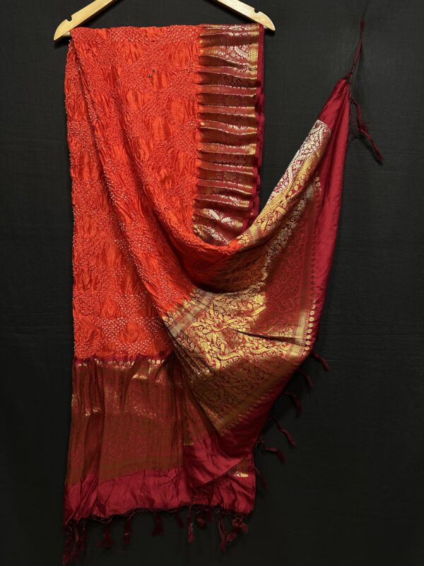 Pure silk kanji warm Duptta