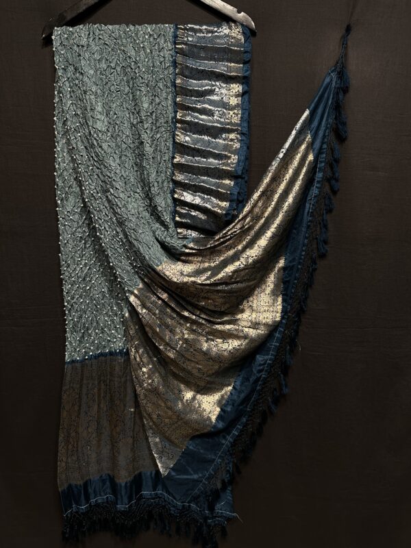 Pure silk kanji warm Duptta